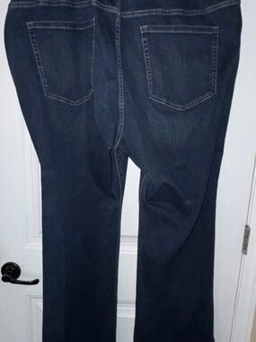 Lane Bryant High Rise Boot Cut Repreve Jeans  28W Flex Waistband Plus Size